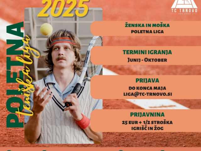 Poletna liga 2025 – odprte prijave!