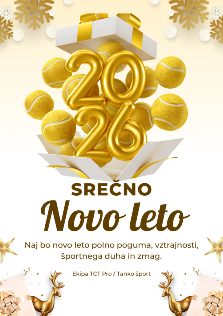 🎾 Praznično obvestilo: počitnice teniške šole in delovni čas centra 🎄✨